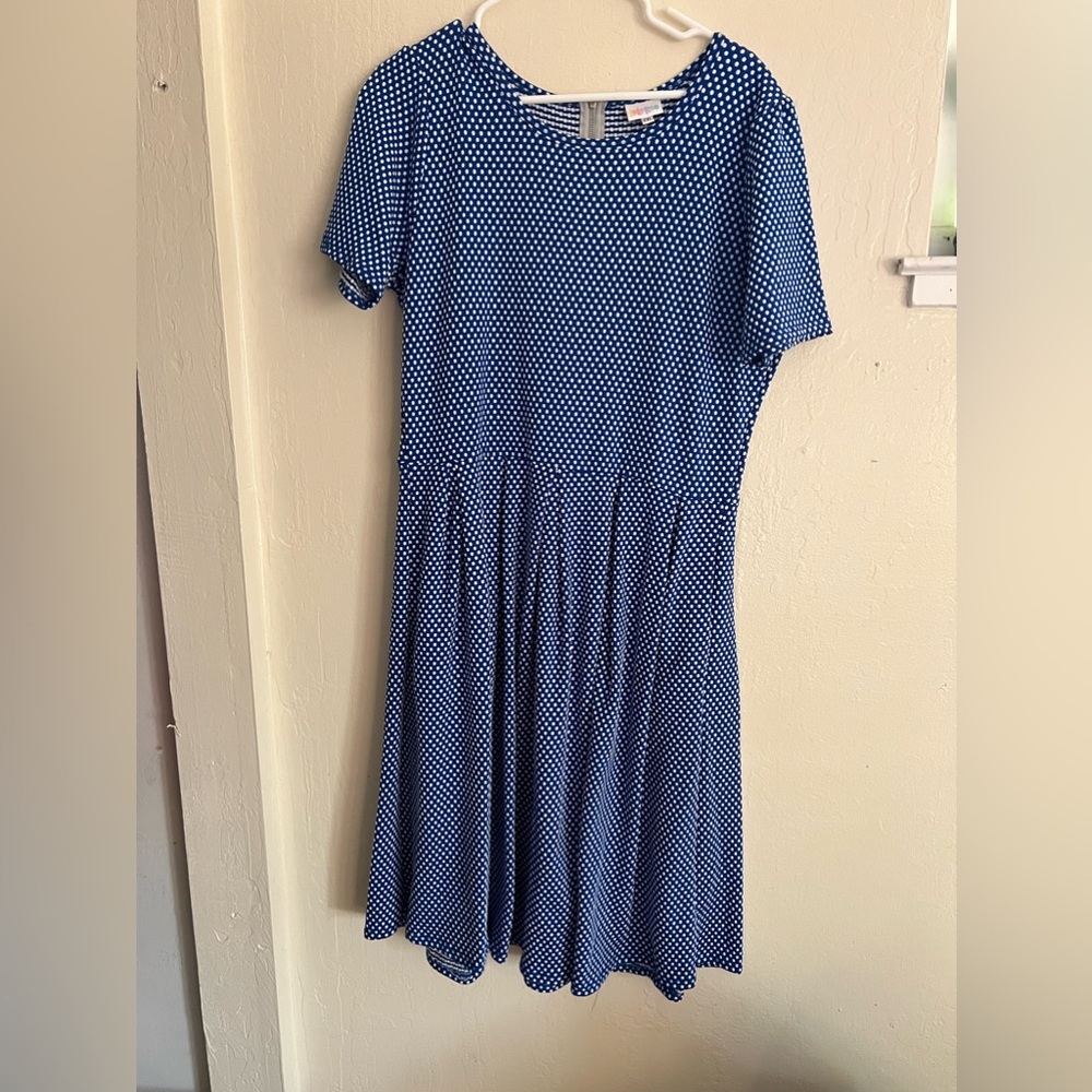 Lularoe polka dot dress